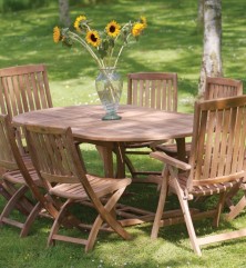 Garden Table with 6 Chairs