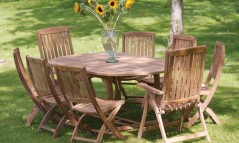 Garden Table with 6 Chairs