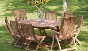 Garden Table with 6 Chairs
