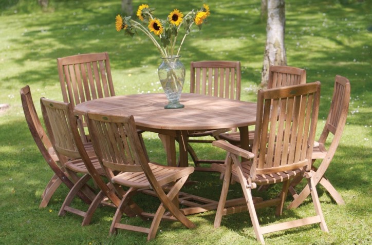 Garden Table with 6 Chairs